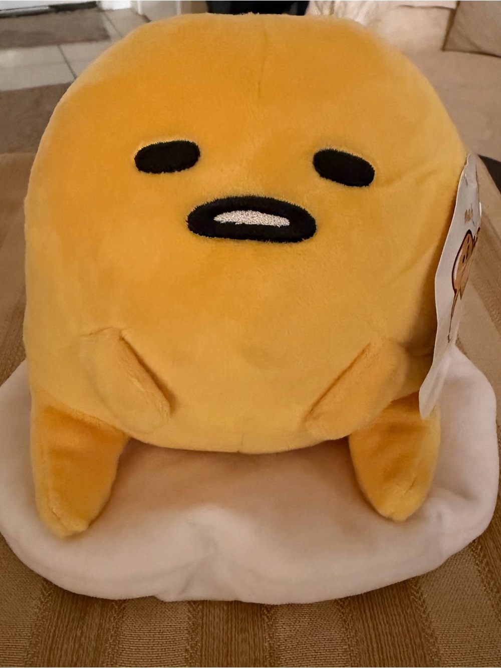 Gudetama Yellow Plush Egg - Meh